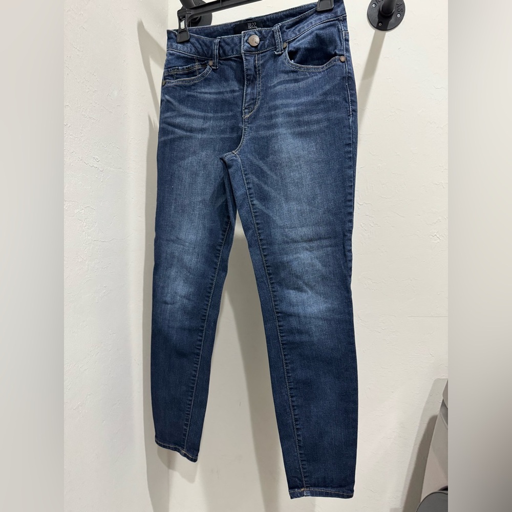 1822 Denim Dark Blue Skinny Jeans